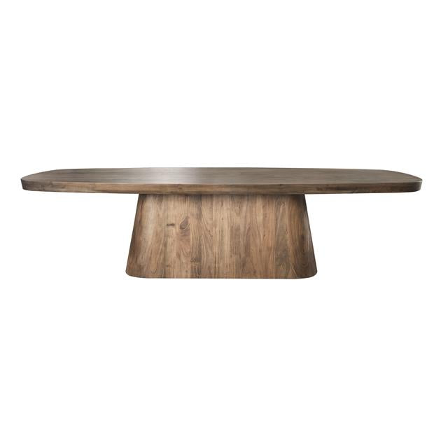 Eetkamertafel 300 Arcadia Oval - 311x130x77 cm - Massief Acacia Drift Brown