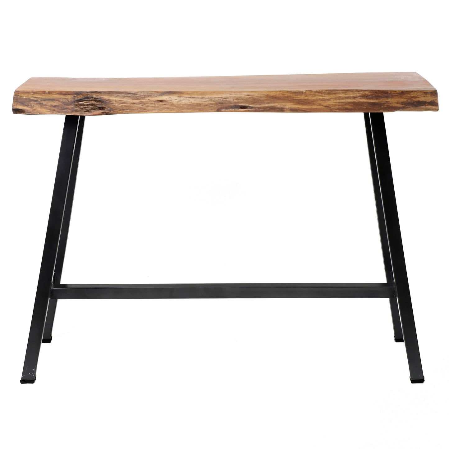 Bartafel live edge 2+3 dik / Massief acacia naturel