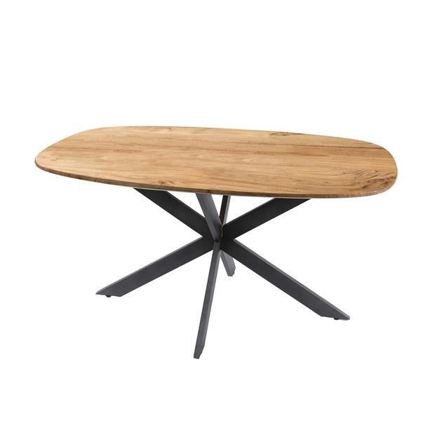 Eetkamertafel 150 Arhus Solid - 150x90x77 cm - Massief acacia naturel