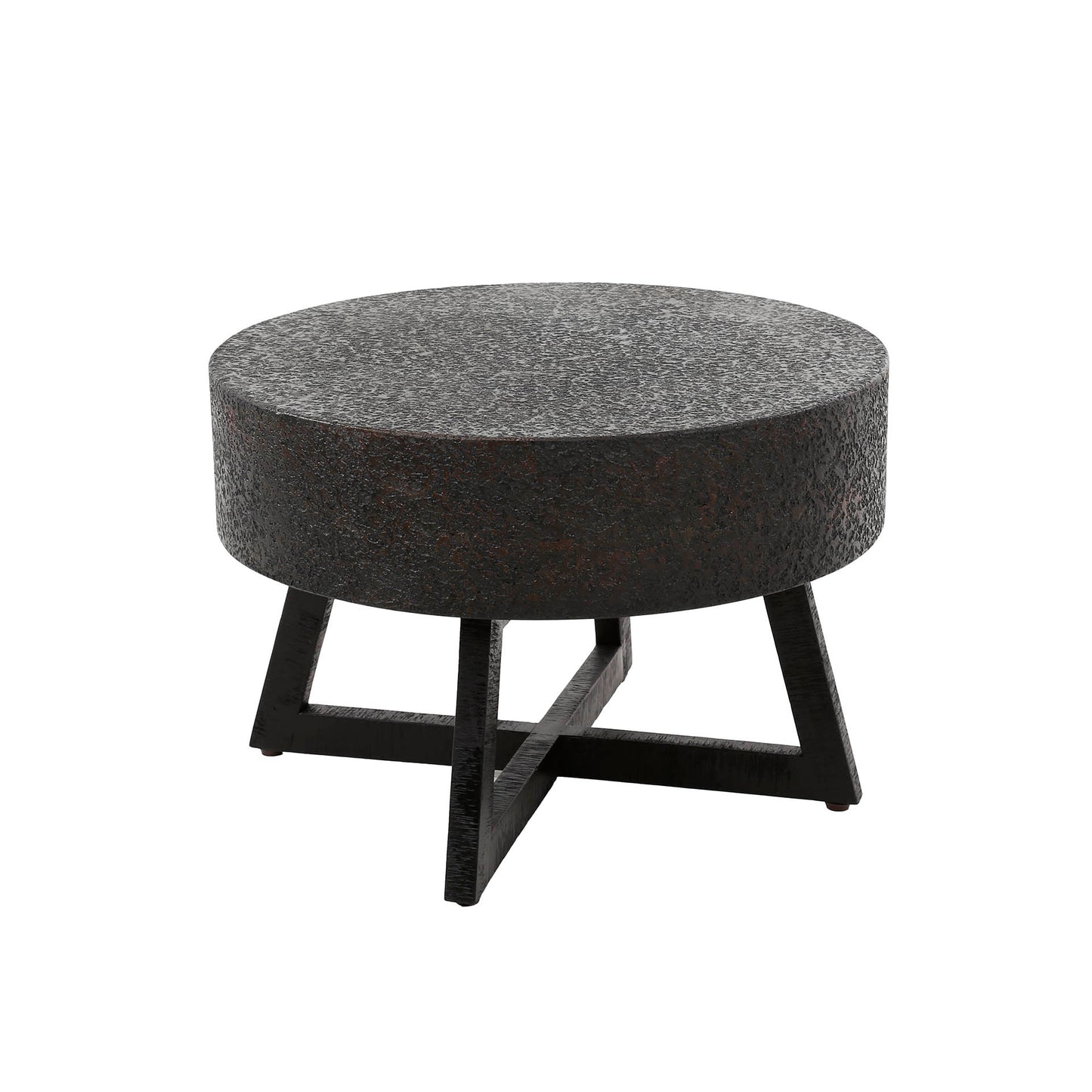 Salontafel Ø60 low bulky ferro