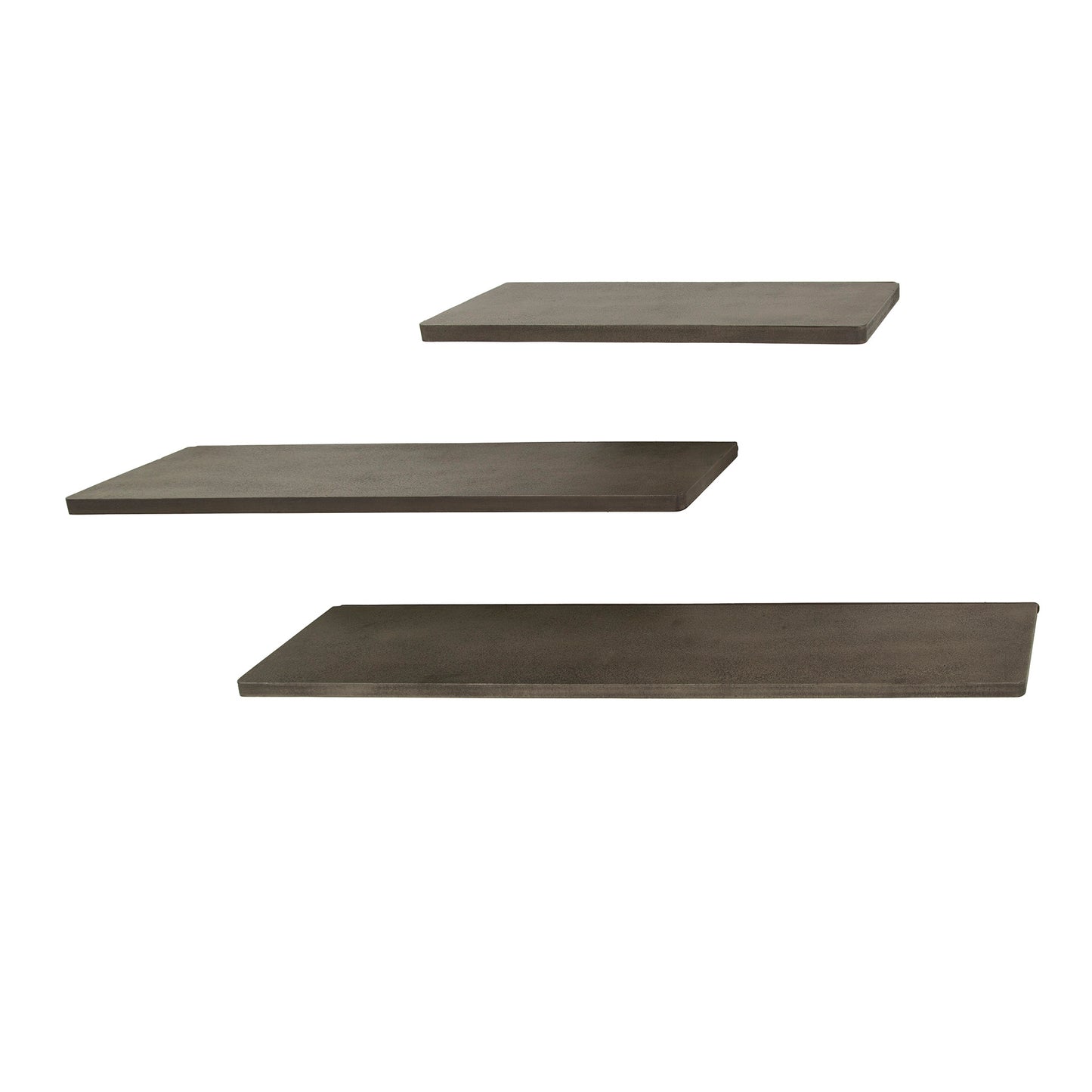 Wandschap Ferro set/3 / Brons antiek