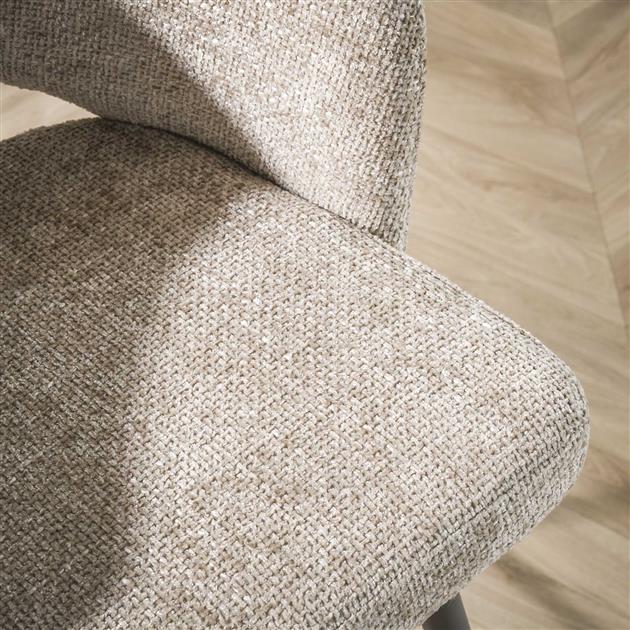 Armstoel Salon verpakt per 2 Tissee Cargo - 58x56x81 cm - Zandkleur