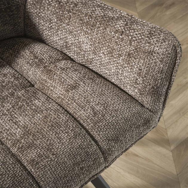 Armstoel Pull Draaibaar verpakt per 2 - Rich Taupe - 61x62x83 cm