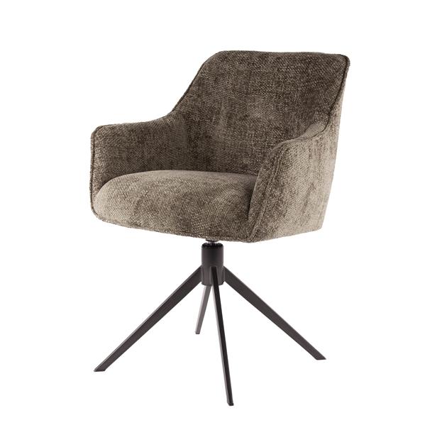 Armstoel Pull Draaibaar verpakt per 2 - Rich Taupe - 61x62x83 cm