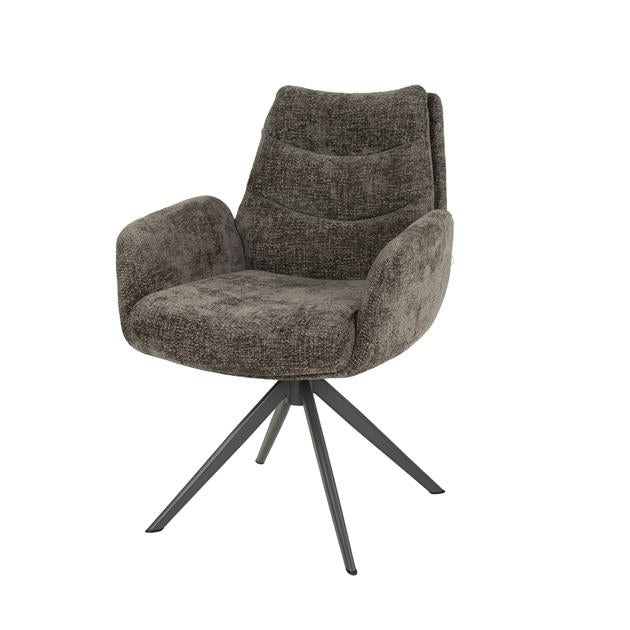 Armstoel Lounge Set van 2 - Rich Taupe - 66x67x90 cm