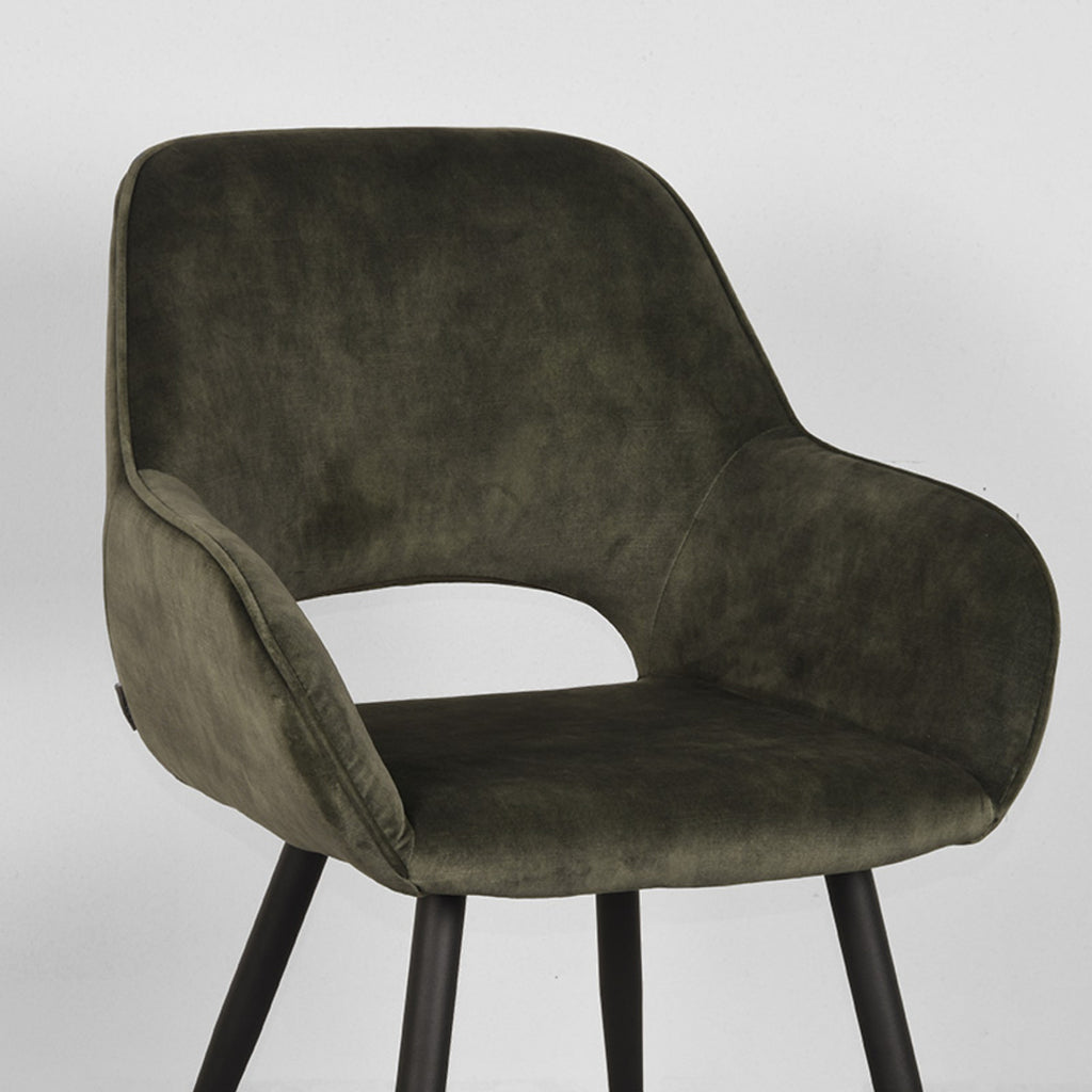 Eetkamerstoel Fer - Hunter - Velours