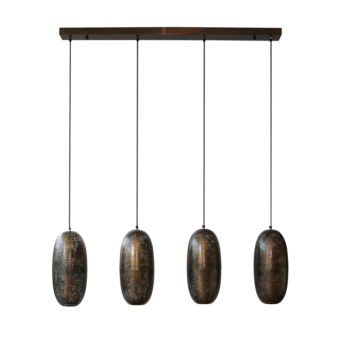 Hanglamp 4L cosmic / Brons antiek