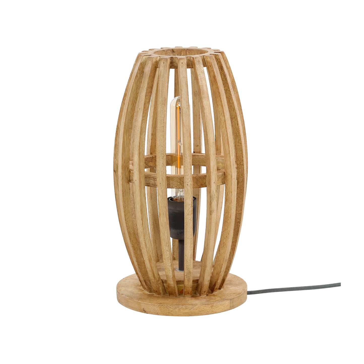 Tafellamp 1L orbit / Massief mango naturel