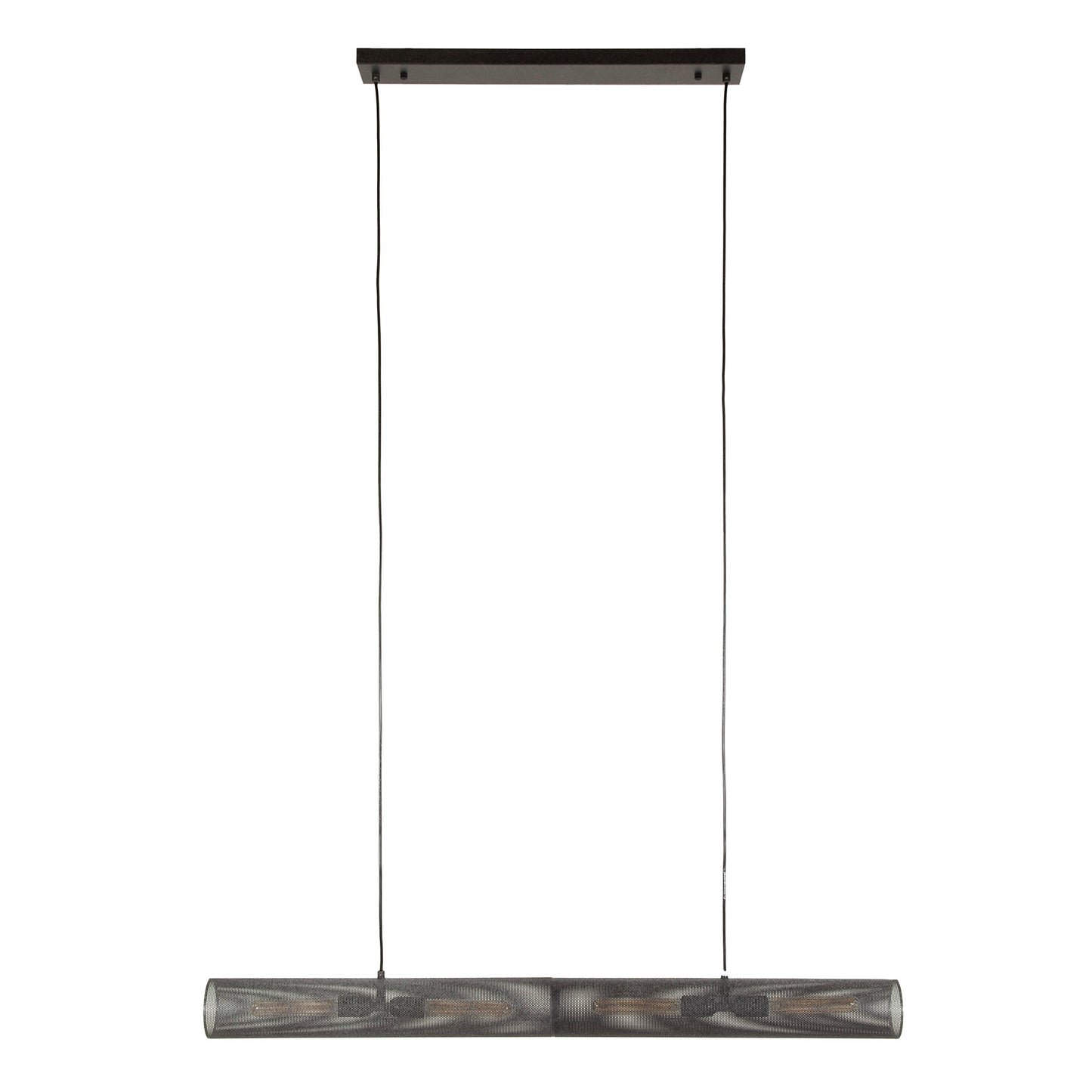 Hanglamp 120 tube mesh / Artic zwart