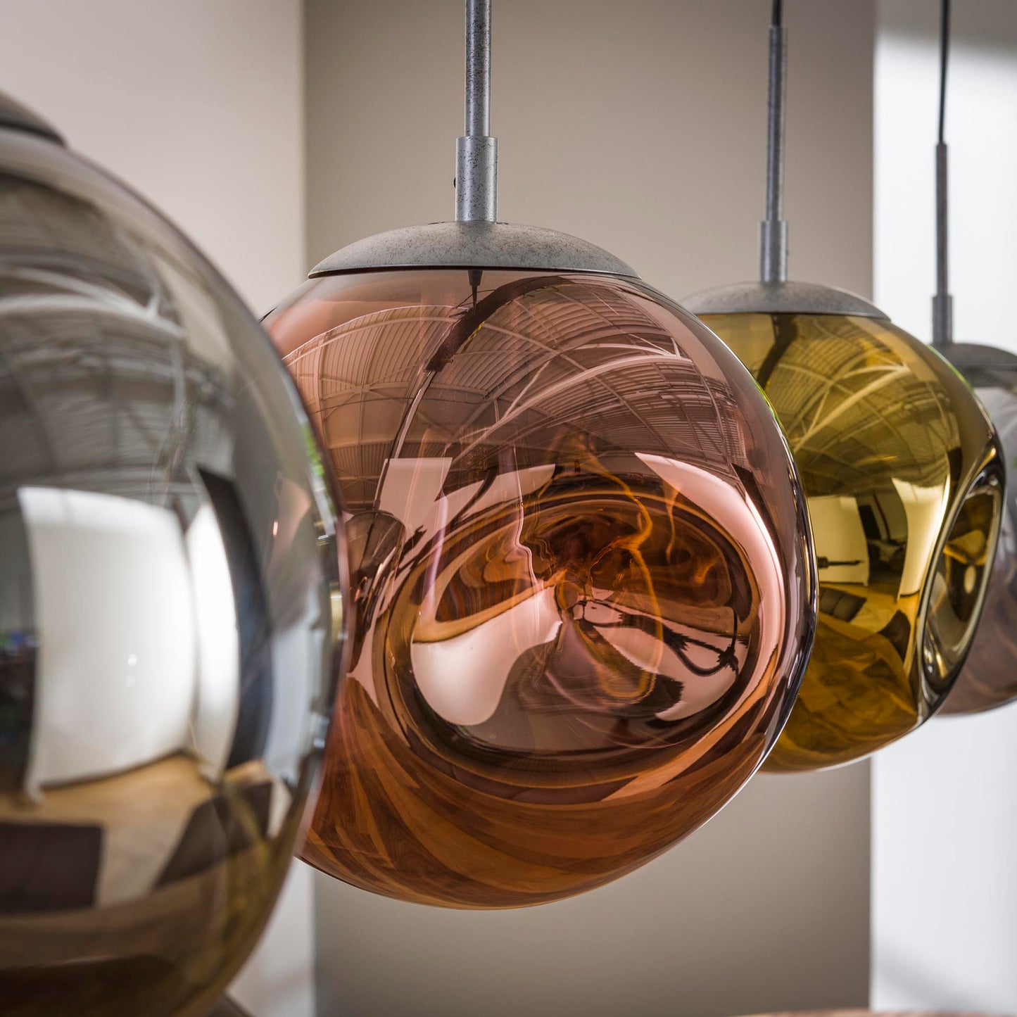 Hanglamp 4L stellar / Oud zilver