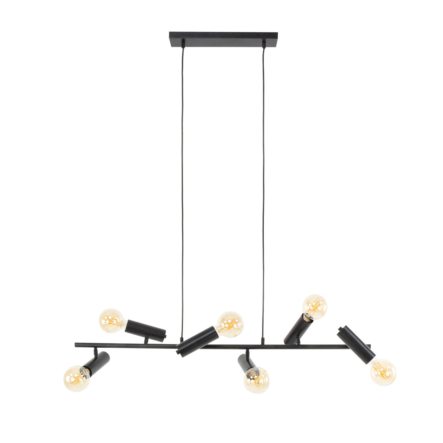Hanglamp 6L point / Charcoal