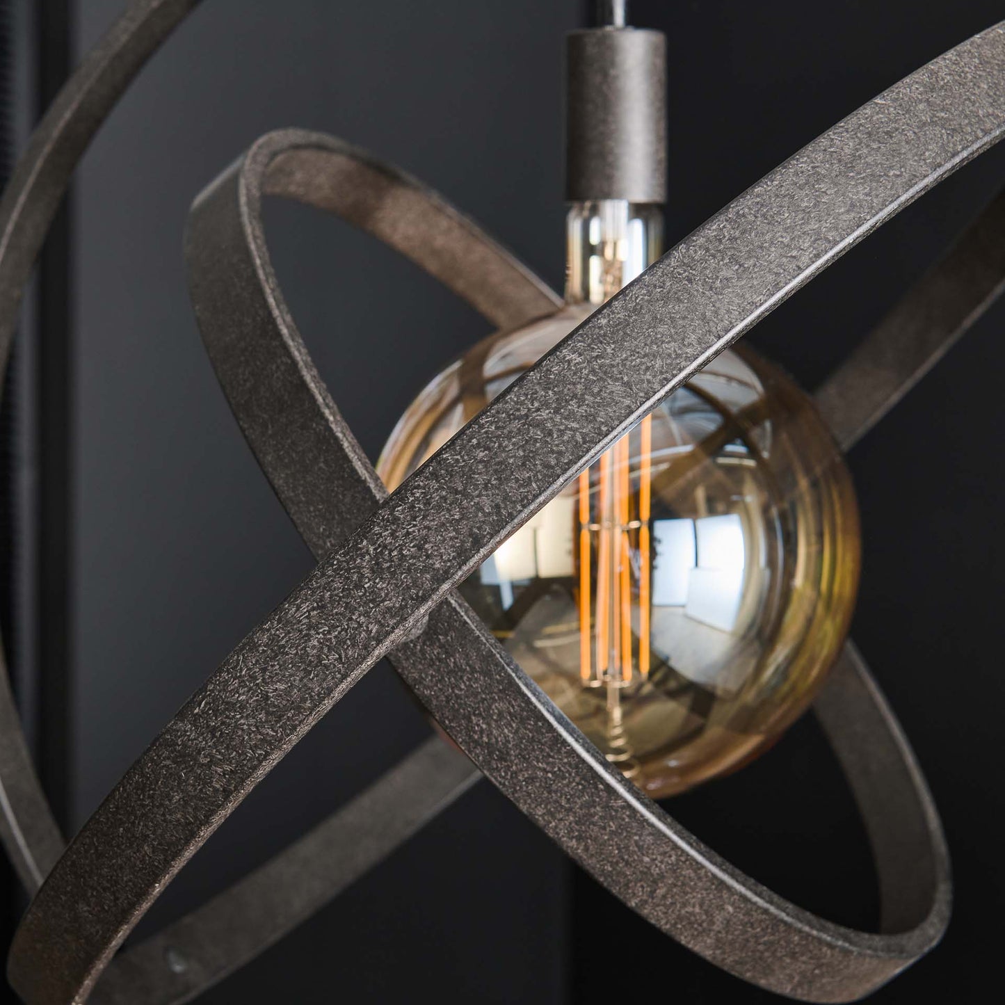 Hanglamp 1L Galaxy / Artic zwart