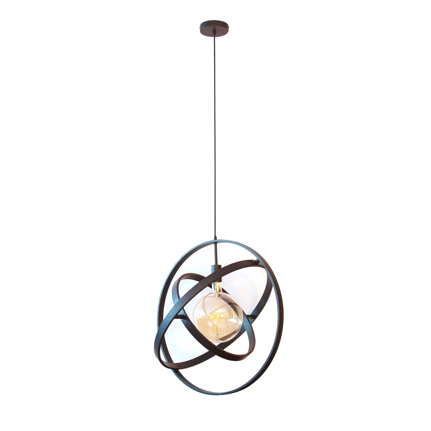 Hanglamp 1L Galaxy / Artic zwart