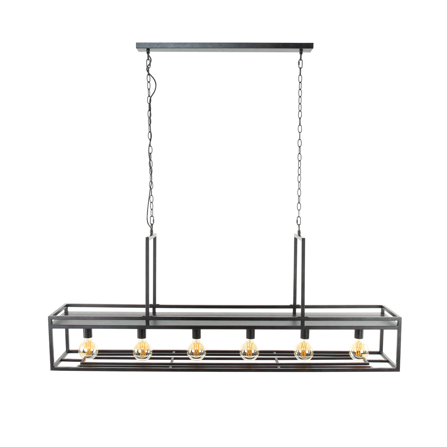 Hanglamp 6L decorate / Charcoal