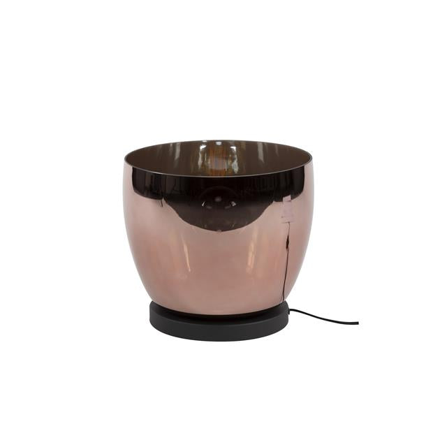 Vloerlamp UP L Copper Color Glas - 29x29x27 cm