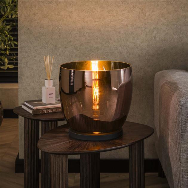 Vloerlamp UP XL Copper color glas - 33x33x32 cm