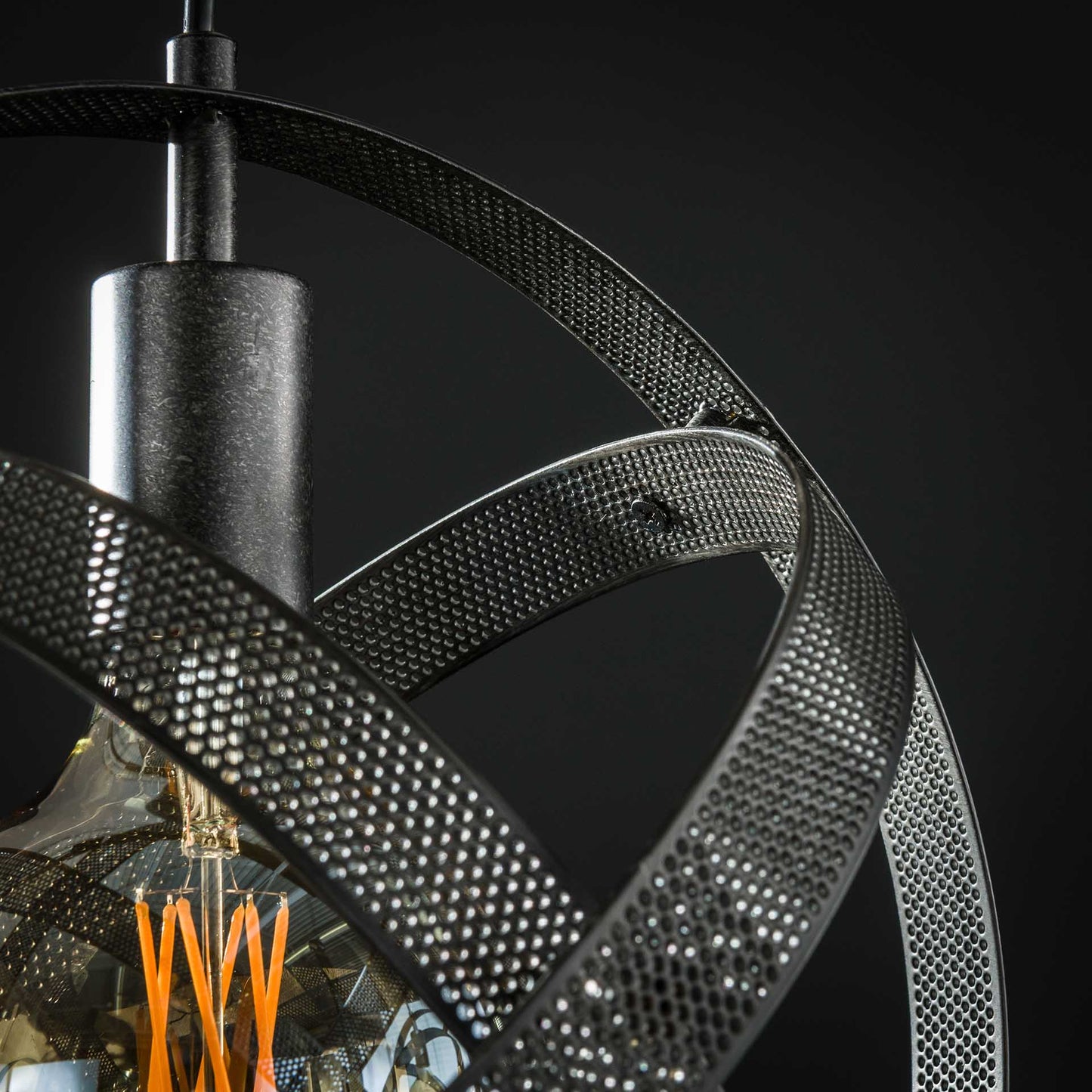 Hanglamp 3L cosmos mesh / Artic zwart