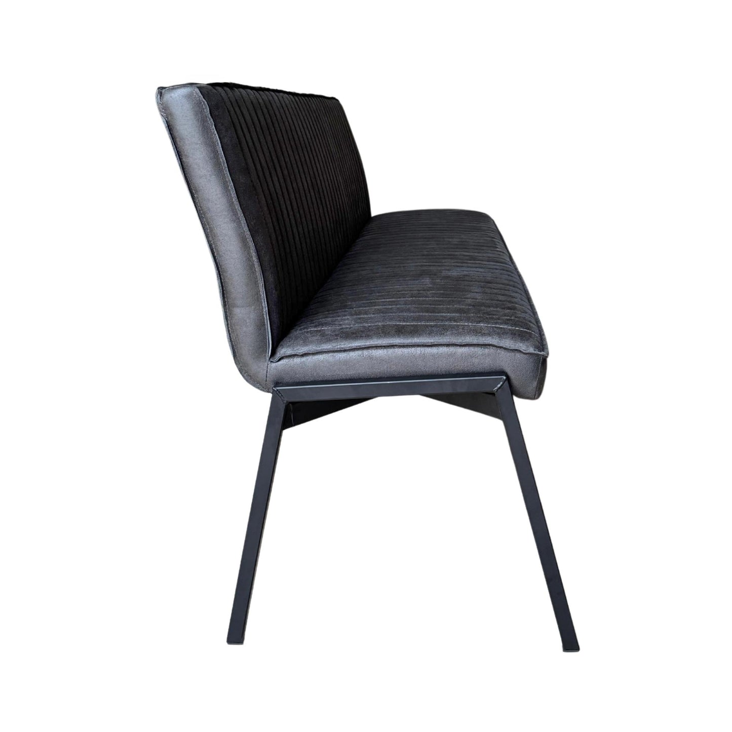 Eetkamerbank Tivoli Bull | 185 cm | Antraciet