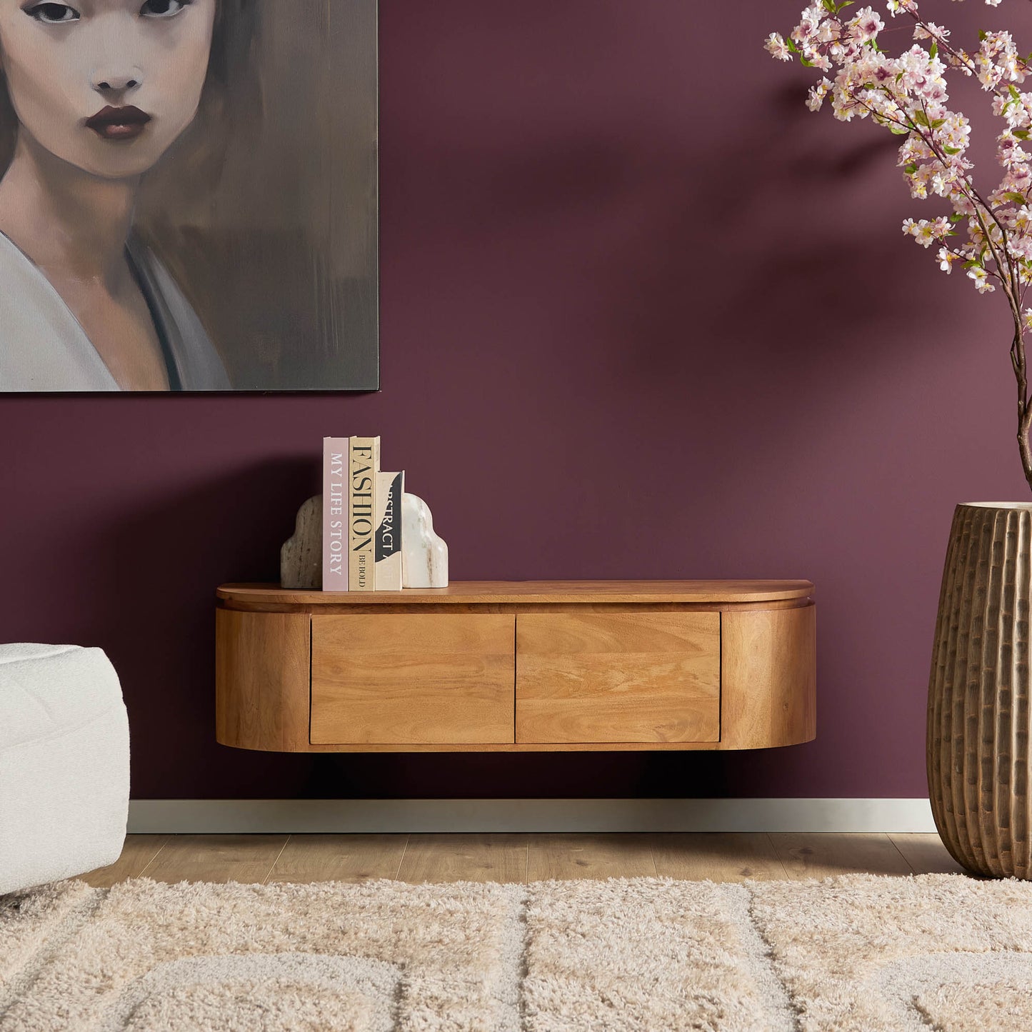 Tv meubel Excellent Naturel | 120 cm