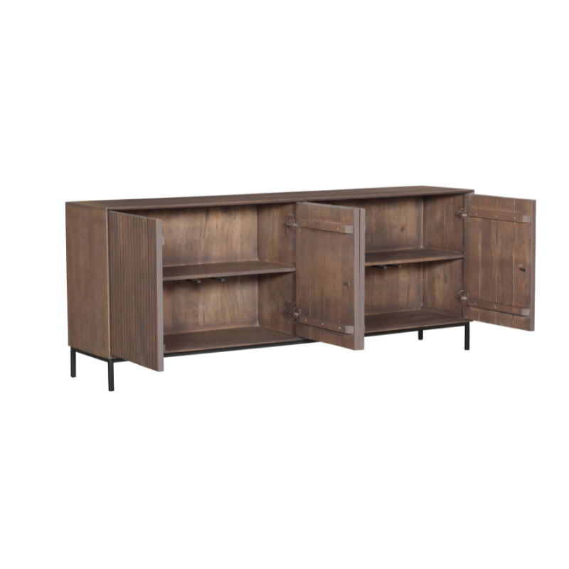 Dressoir Madison Walnut | 210 cm