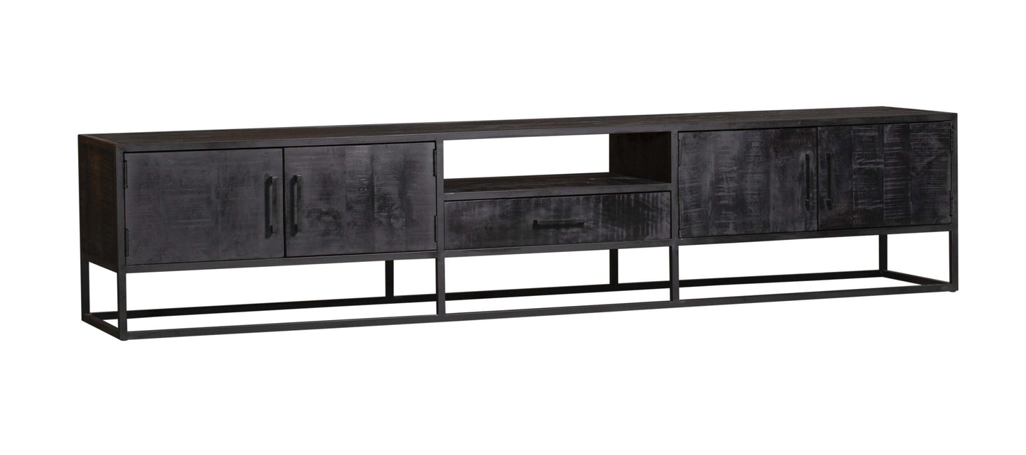 Tv meubel Denver Black | 240 cm