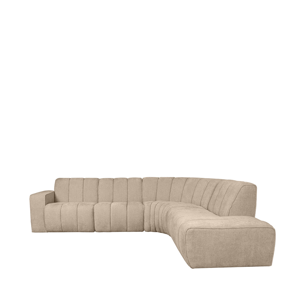 Bank Vitoro 1,5-Zits Arm Links Voorstaand 102x98x82 cm