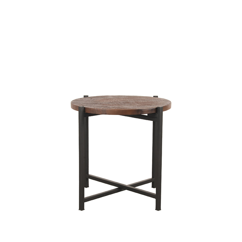 Bijzettafel Dox - Espresso - Mangohout