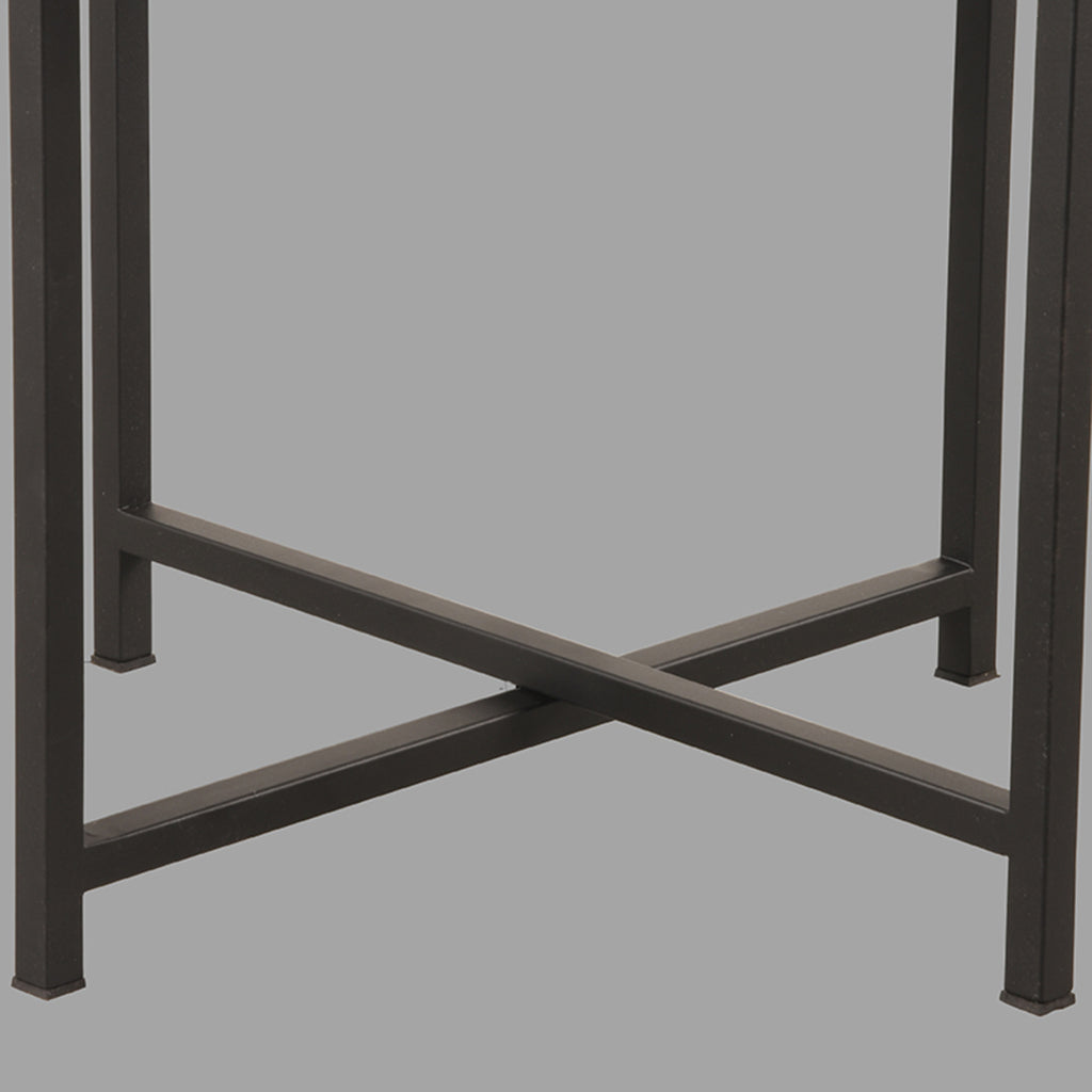 Bijzettafel Dox - Espresso - Mangohout
