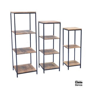 Boekenkast Rek Set van 3