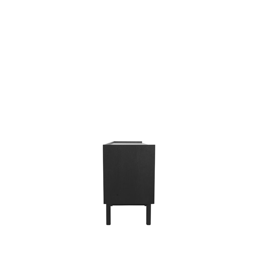 Dressoir Cali - Zwart - Eiken