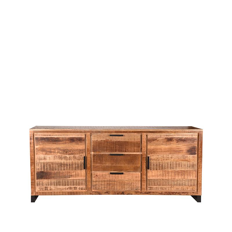 Dressoir Glasgow - Rough - Mangohout - 190 cm