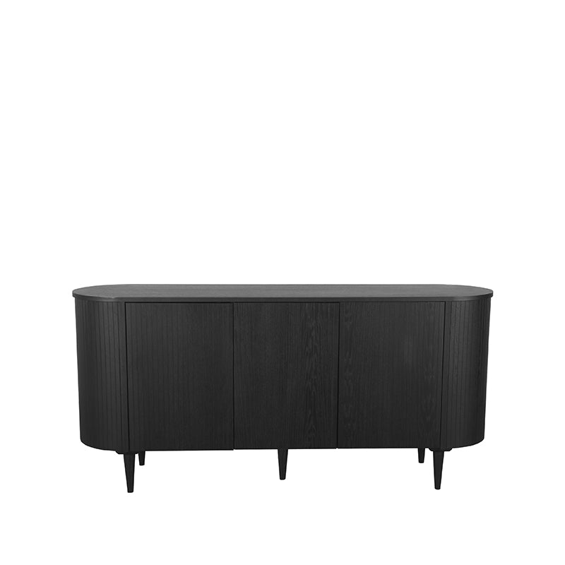 Dressoir Oliva - Zwart - Eiken