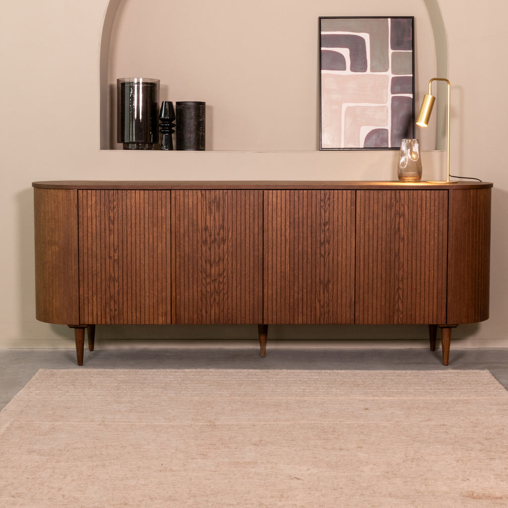 Dressoir Oliva - Walnoot - Eiken