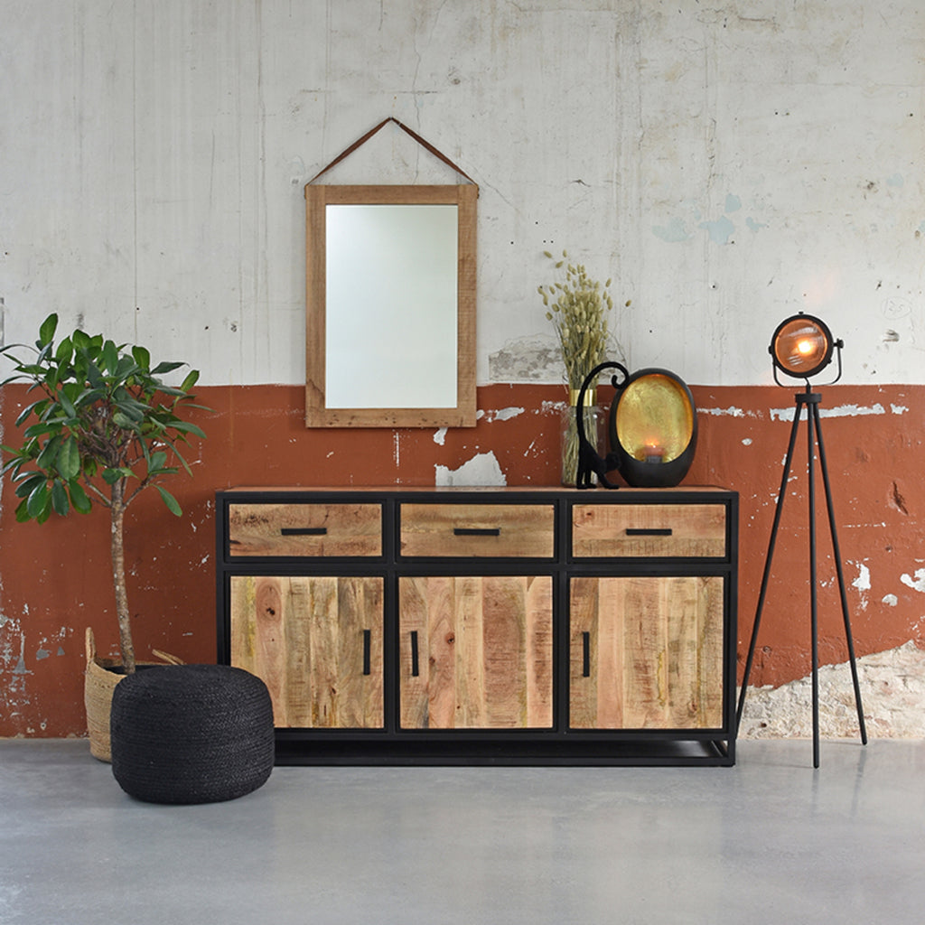 Dressoir Tampa - Rough - Mangohout