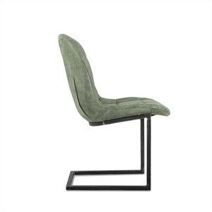 Eetkamerstoel Ben Zonder Armleuning / Jackson 405 Middle Green