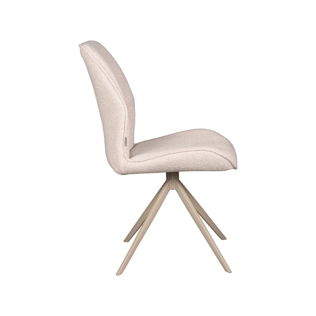 Eetkamerstoel Comfy - Naturel - Boucle