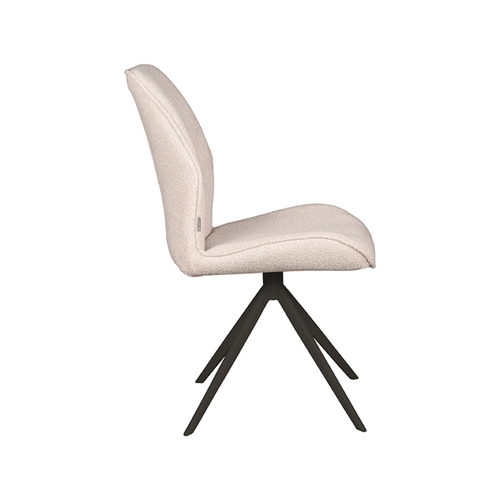 Eetkamerstoel Comfy - Naturel - Boucle
