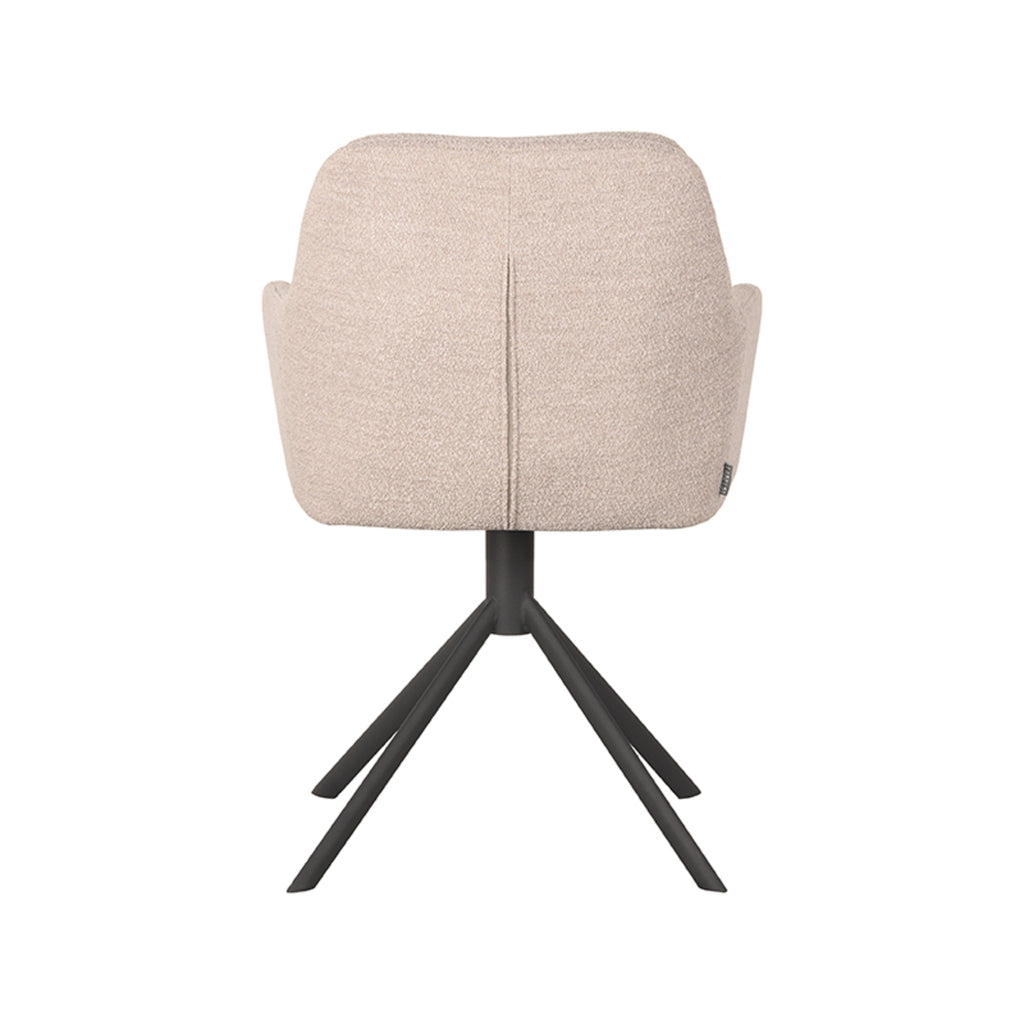 Eetkamerstoel Joy - Naturel - Boucle