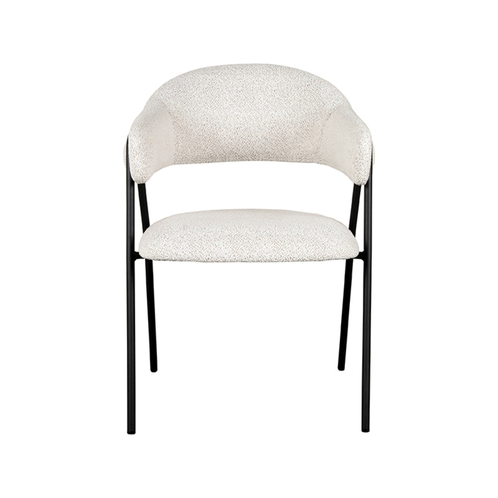 Eetkamerstoel Lowen - Ivory - Boucle