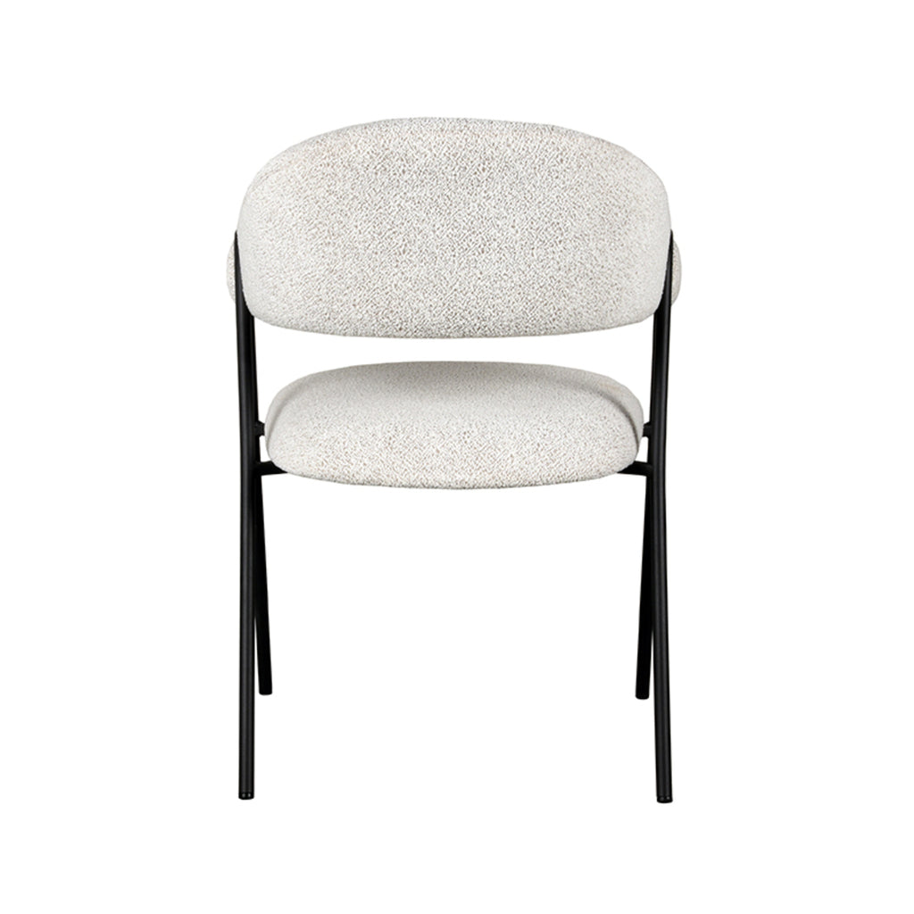Eetkamerstoel Lowen - Ivory - Boucle