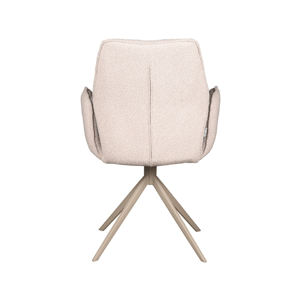 Eetkamerstoel Mellow - Naturel - Boucle