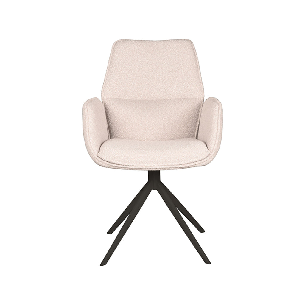 Eetkamerstoel Mellow - Naturel - Boucle