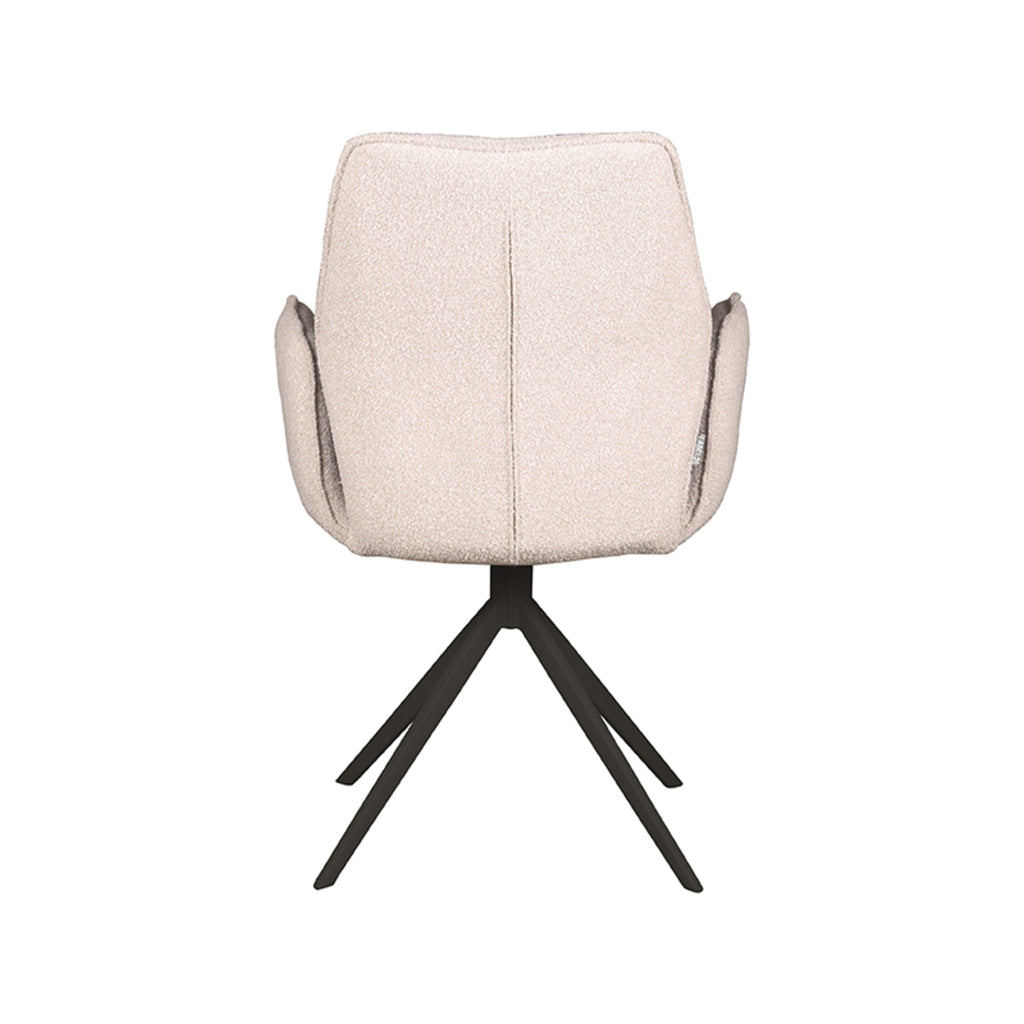 Eetkamerstoel Mellow - Naturel - Boucle