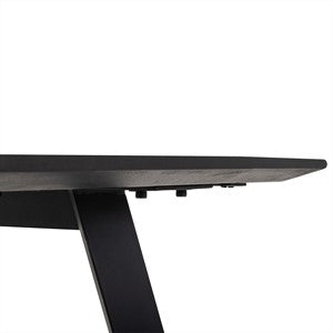Eettafel Berlin Zwart 140