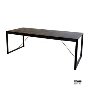 Eettafel Britt Zwart 220