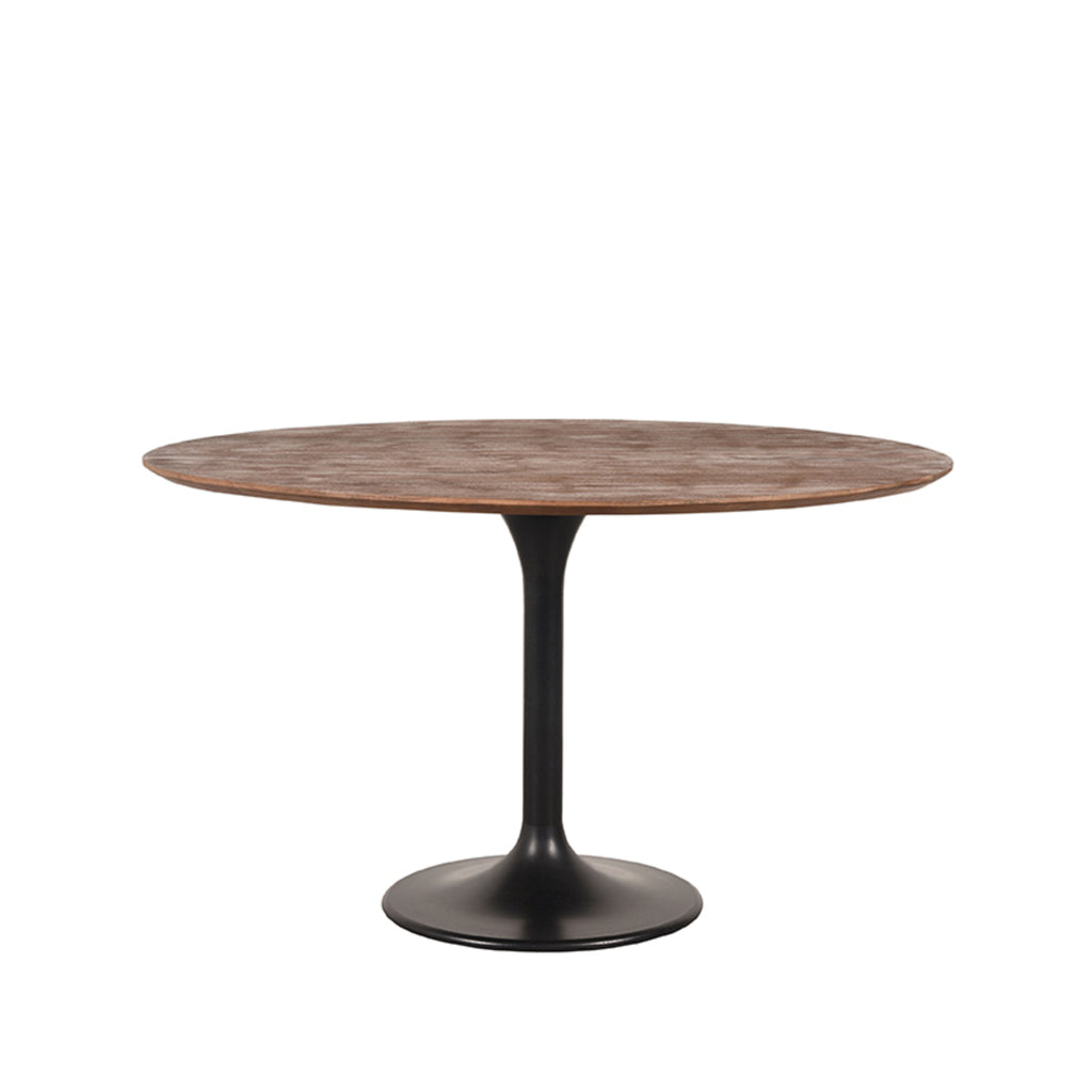 Eetkamertafel Otto - Espresso - Mangohout - 130 cm