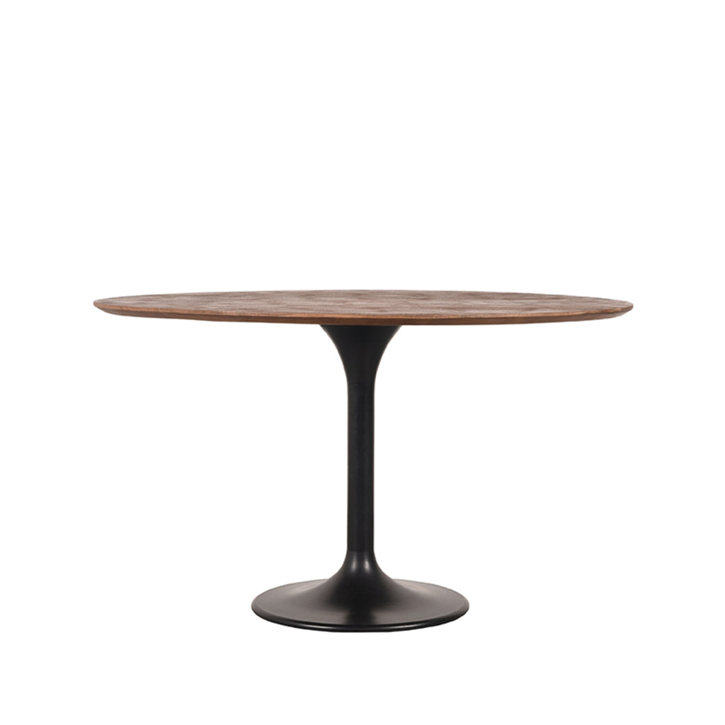 Eetkamertafel Otto - Espresso - Mangohout - 130 cm