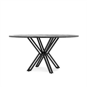 Eettafel Rond Yana Zwart 120
