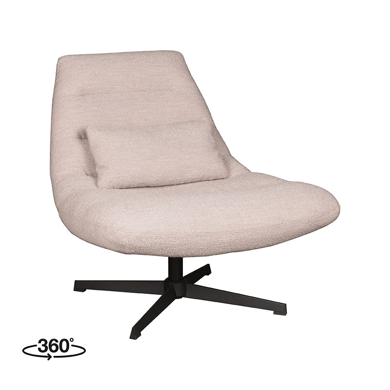 Fauteuil Nox - Naturel - Boucle