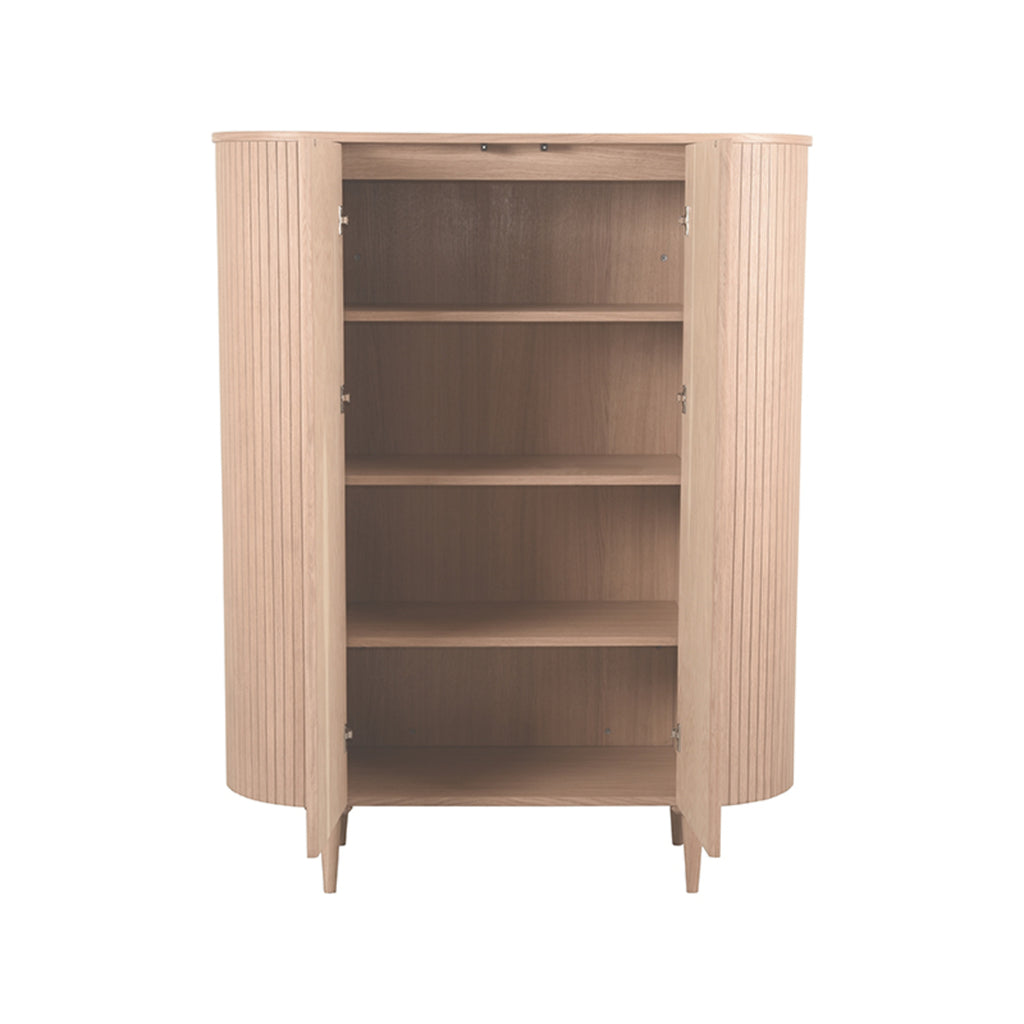 Bergkast Oliva - Naturel - Eiken